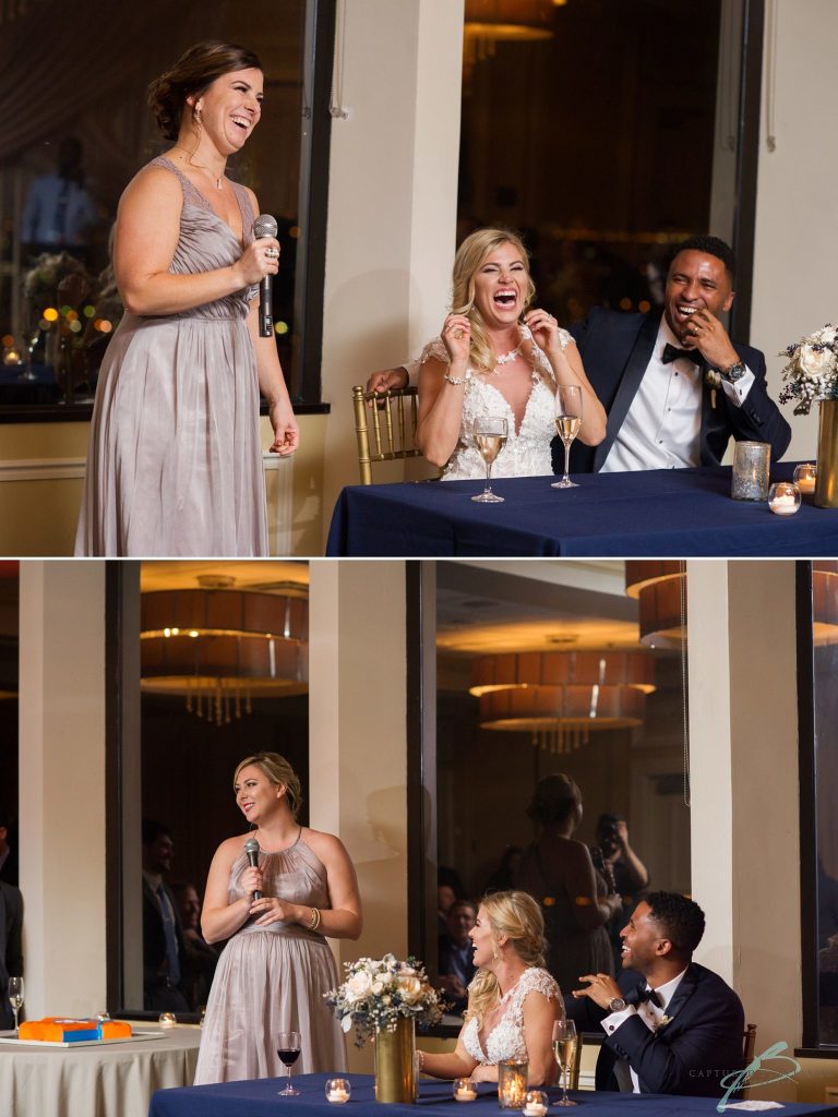 reception citrus club wedding