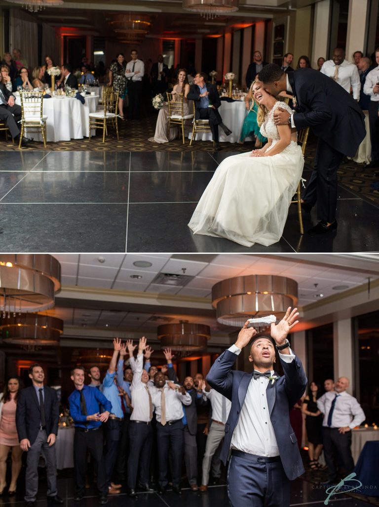 reception citrus club wedding