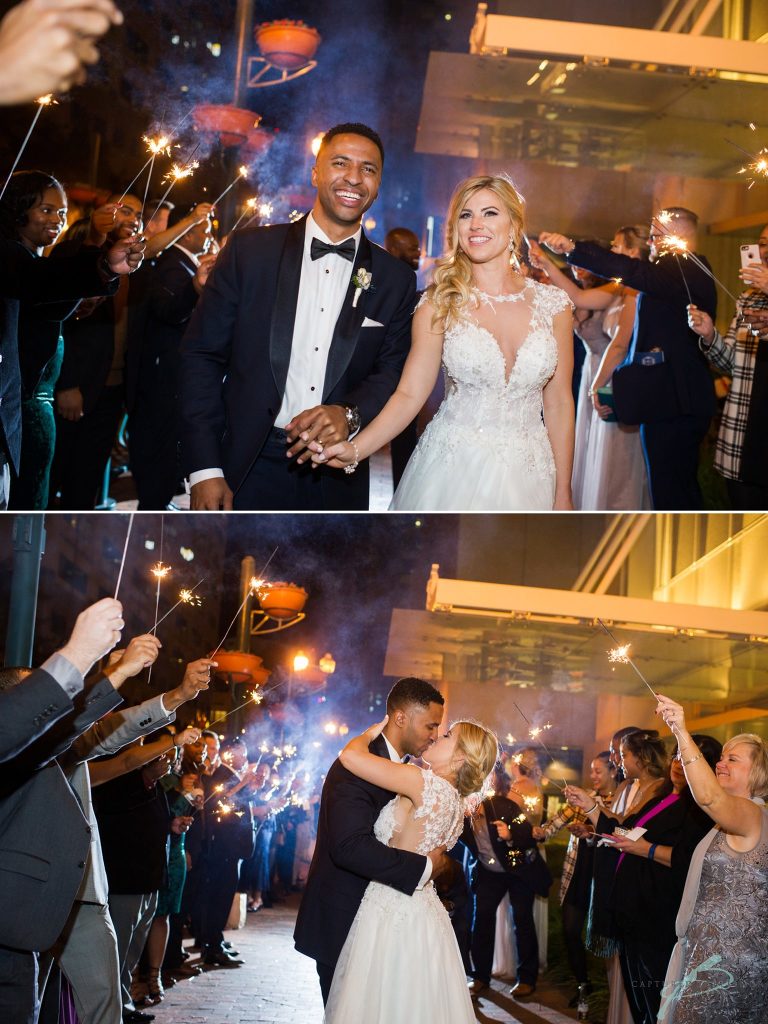 reception citrus club wedding