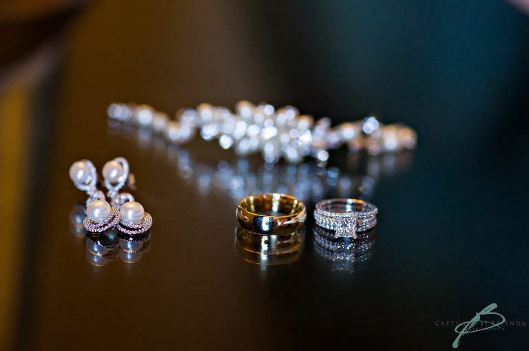 bride getting ready and details citrus club wedding