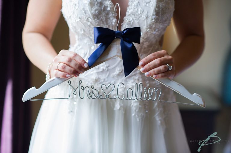 bride getting ready and details citrus club wedding