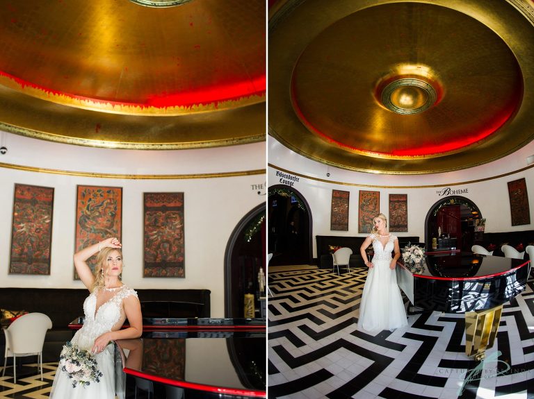 bridal portraits citrus club wedding