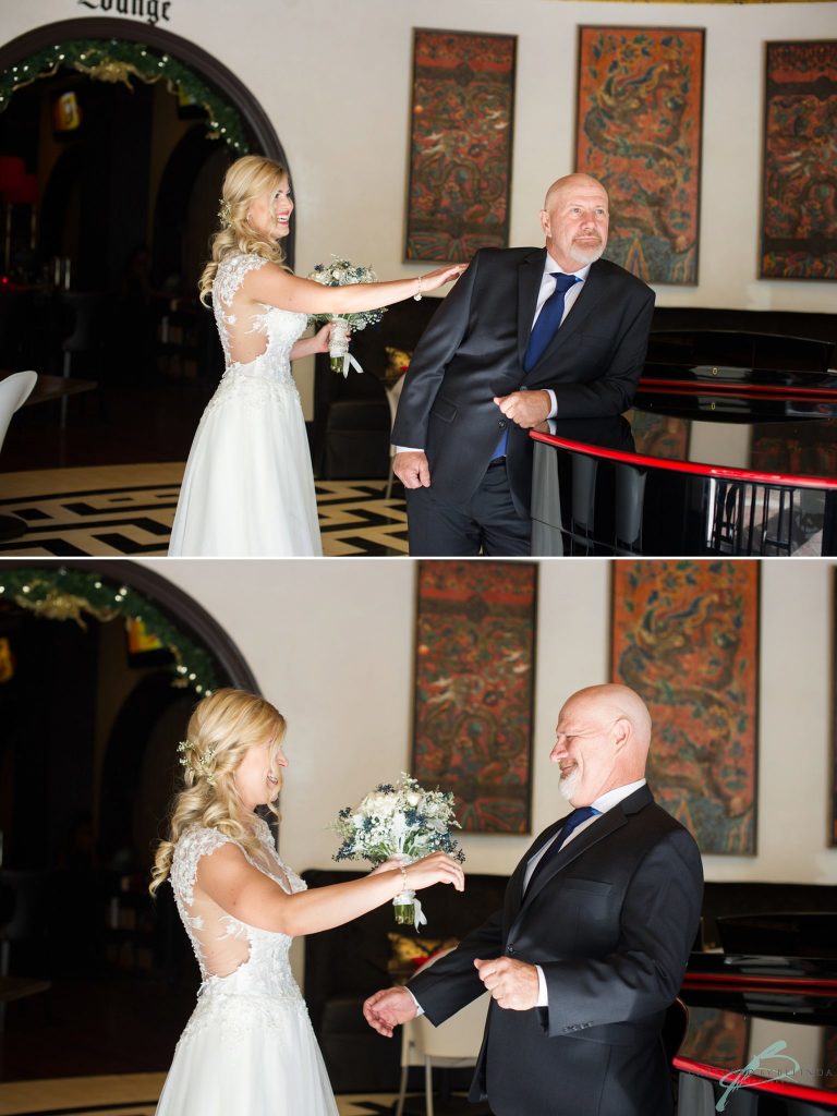 bridal portraits citrus club wedding