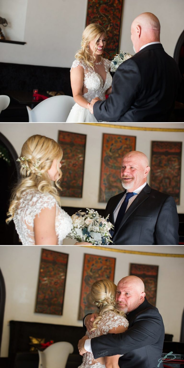 bridal portraits citrus club wedding