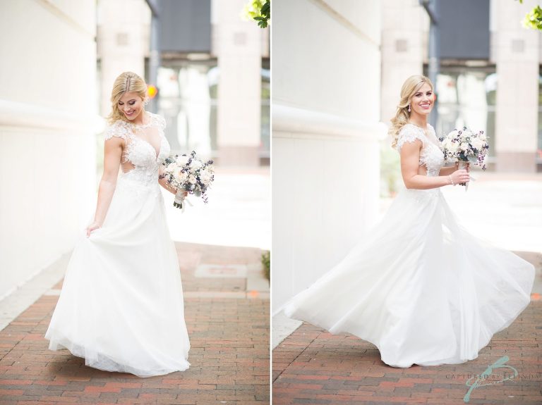 bridal portraits citrus club wedding