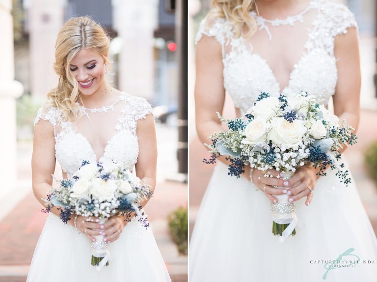 bridal portraits citrus club wedding