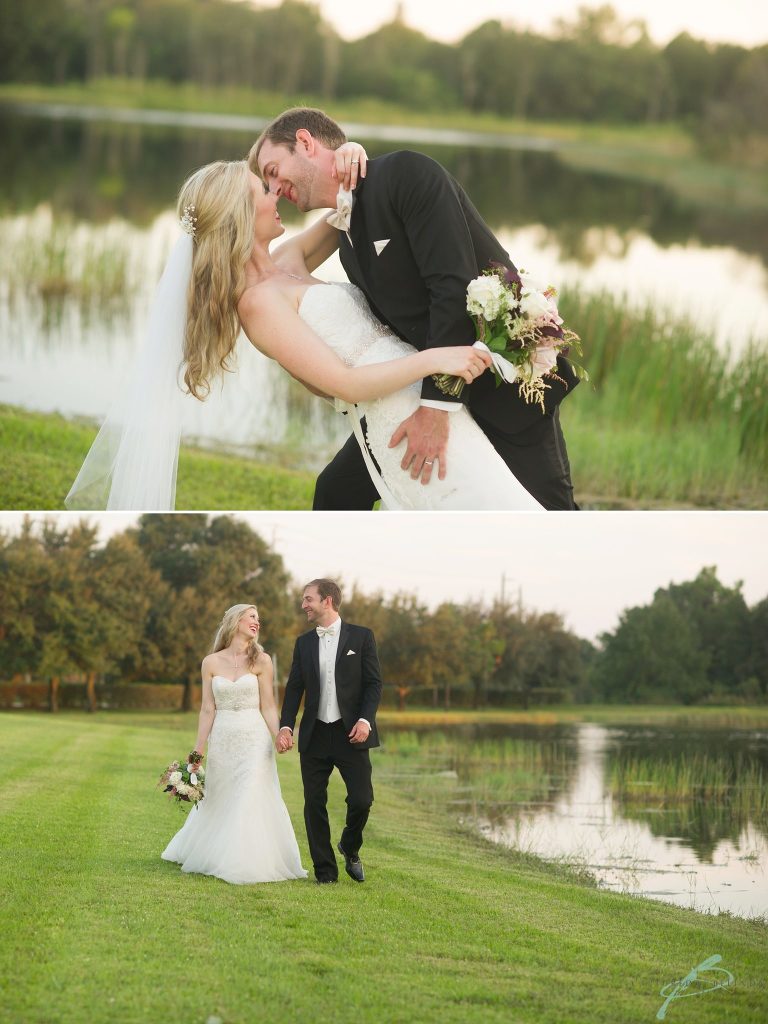 bride and groom portraits