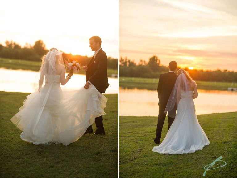 bride and groom portraits