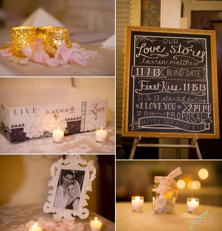 reception details at anderson price building