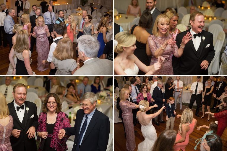 reception details at anderson price building