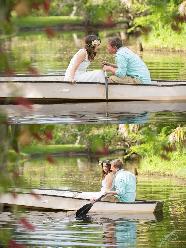 canoe inspired up the creek farms engagement