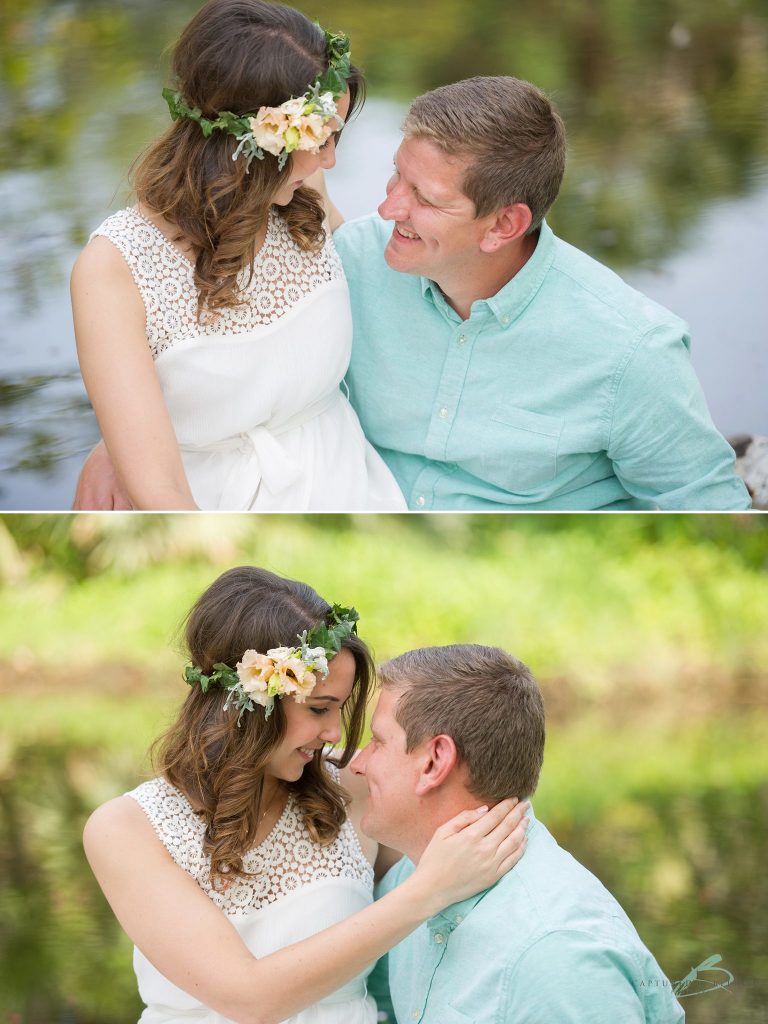 canoe inspired up the creek farms engagement
