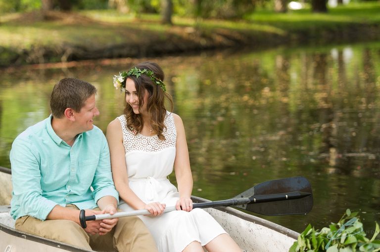 canoe inspired up the creek farms engagement